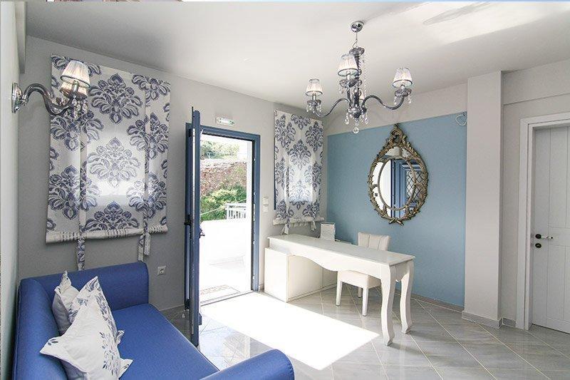 Golden Blue Studios Chrysi Ammoudia Chambre photo